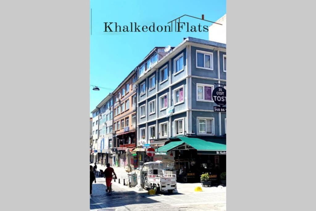 Khalkedon Flat 2 - Kadikoy'Deki Konaklama Adresiniz Isztambul Kültér fotó