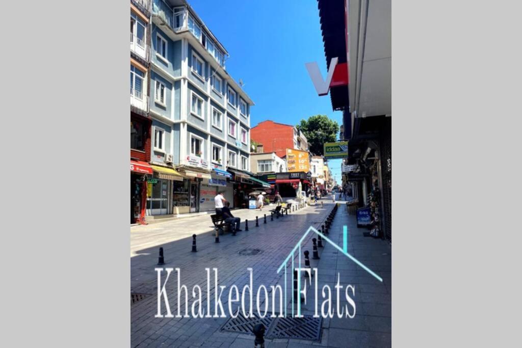 Khalkedon Flat 2 - Kadikoy'Deki Konaklama Adresiniz Isztambul Kültér fotó