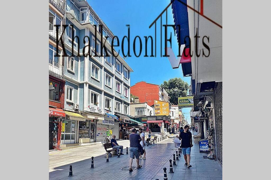 Khalkedon Flat 2 - Kadikoy'Deki Konaklama Adresiniz Isztambul Kültér fotó